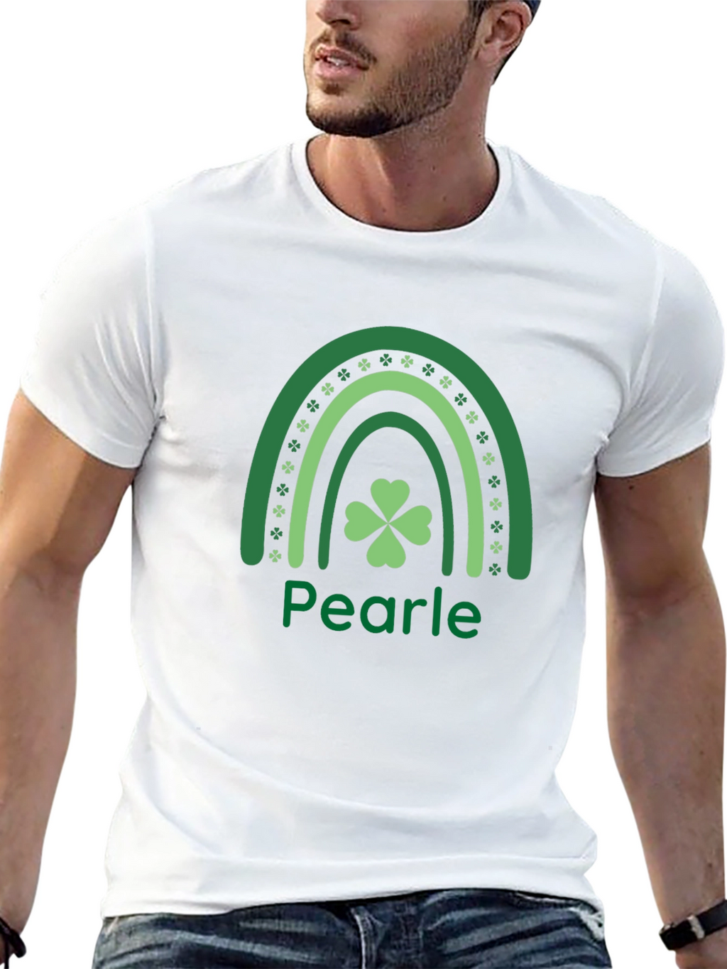 Pearle St. Patricks Day Rainbow T-Shirt