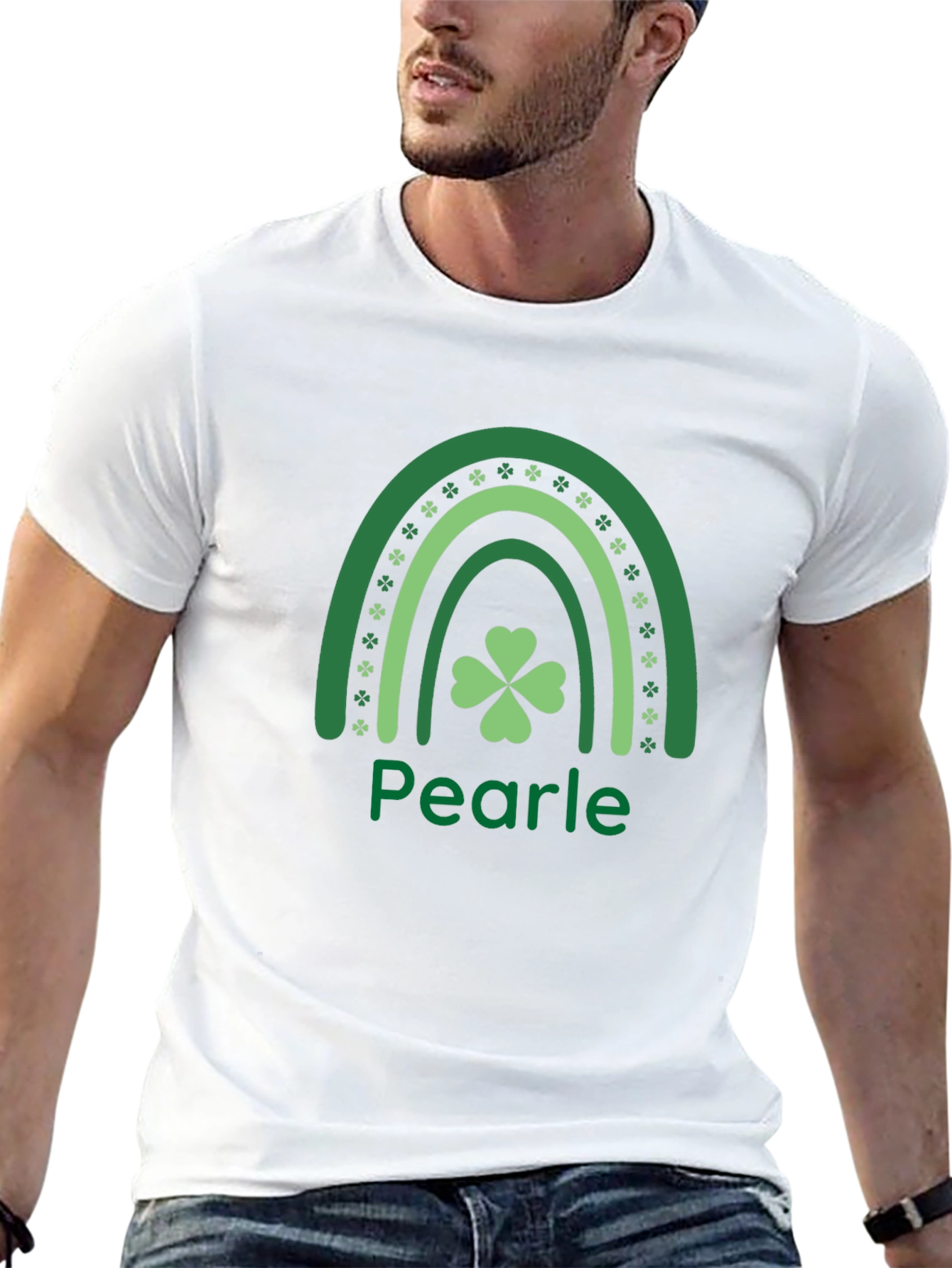 Pearle St. Patricks Day Rainbow T-Shirt