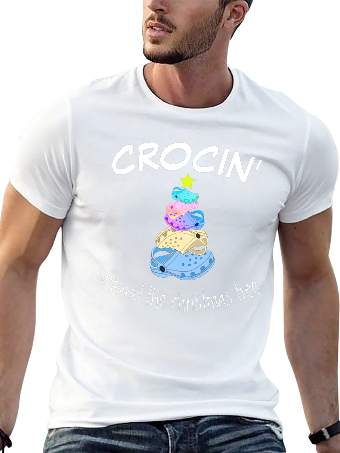 Crocin Around the Christmas Tree T-Shirt