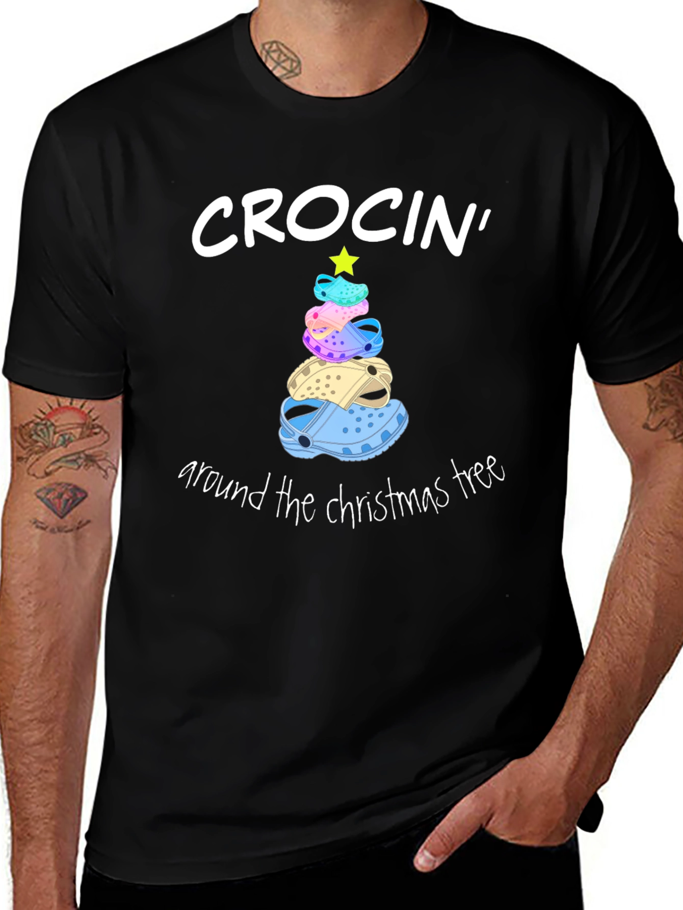 Crocin Around the Christmas Tree T-Shirt