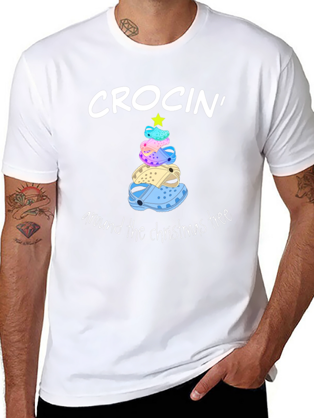 Crocin Around the Christmas Tree T-Shirt