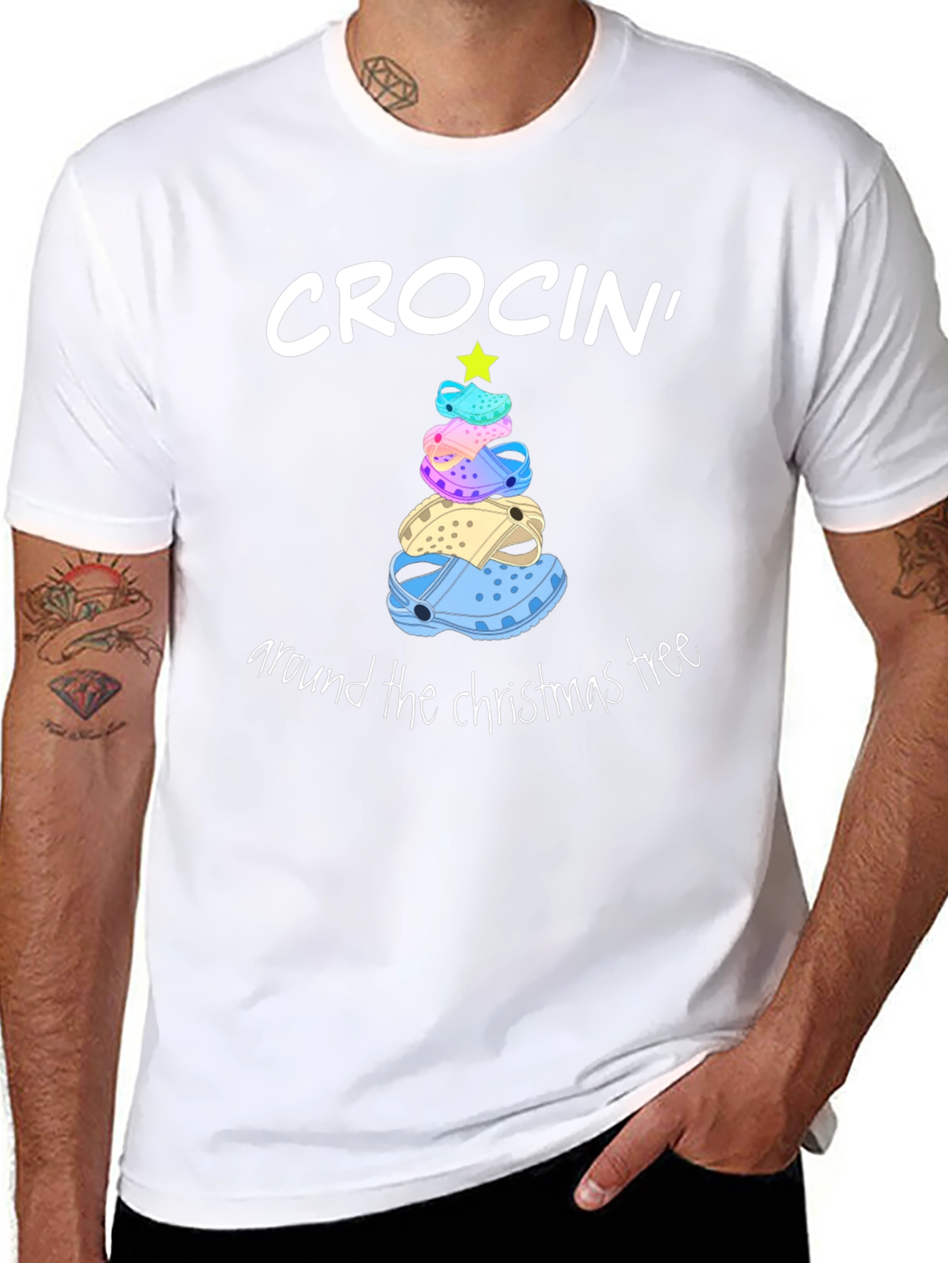 Crocin Around the Christmas Tree T-Shirt