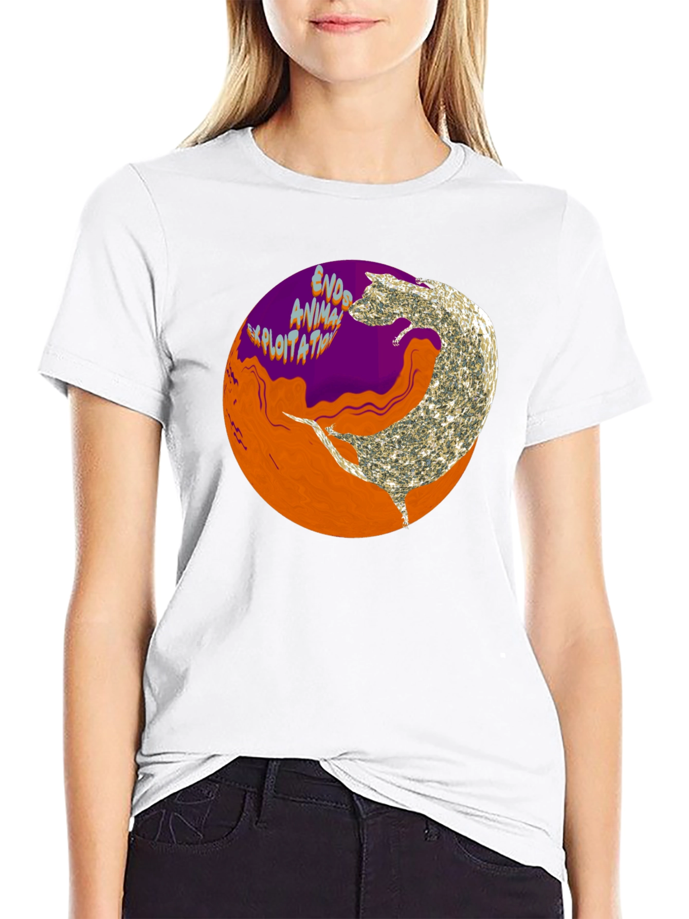 End Animal Exploitation Graphic Tee