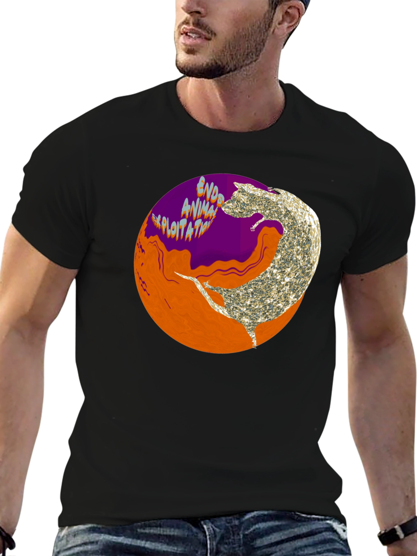End Animal Exploitation Graphic Tee