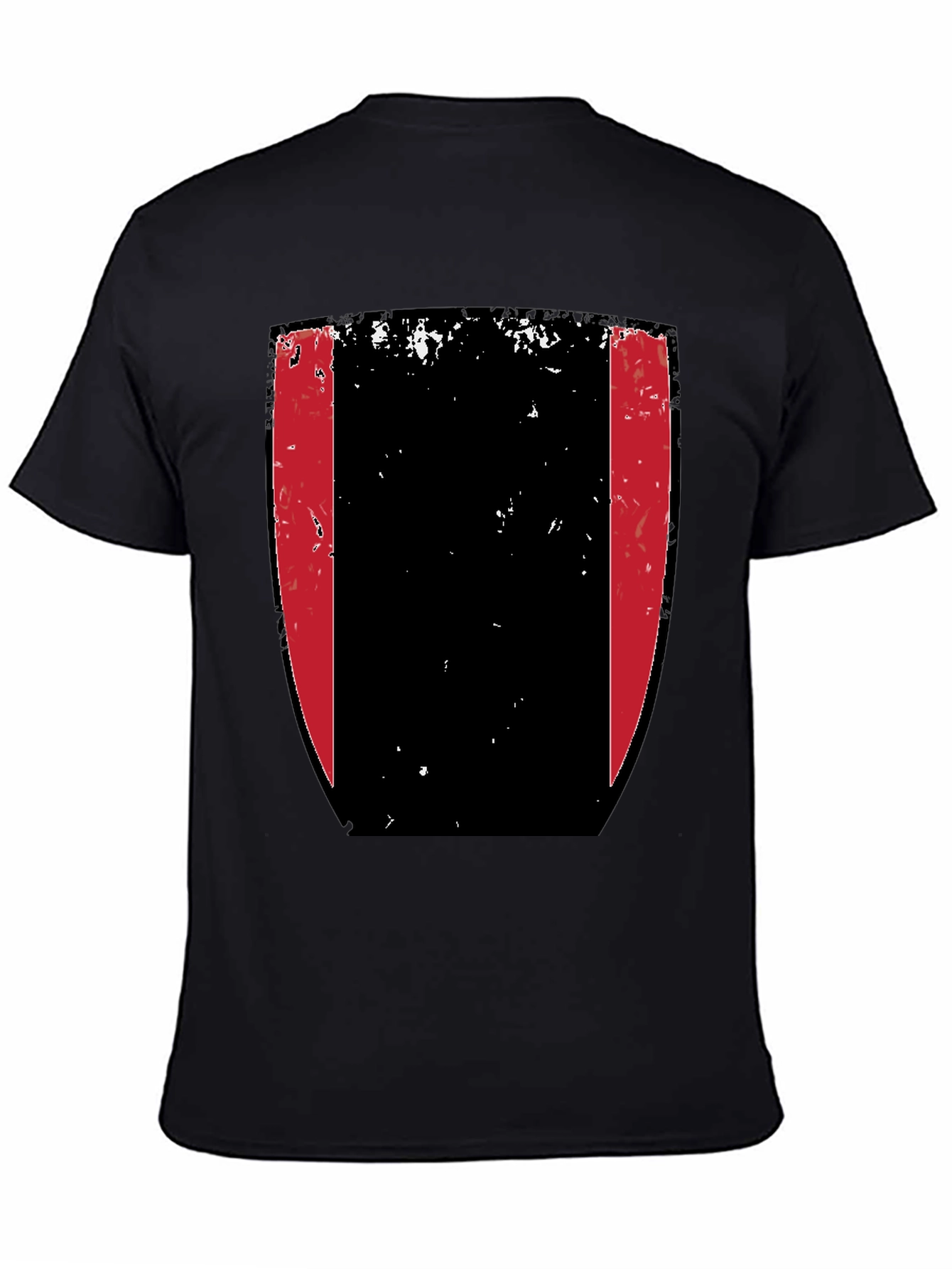 Shield Graphic Tee - Black Cotton Blend