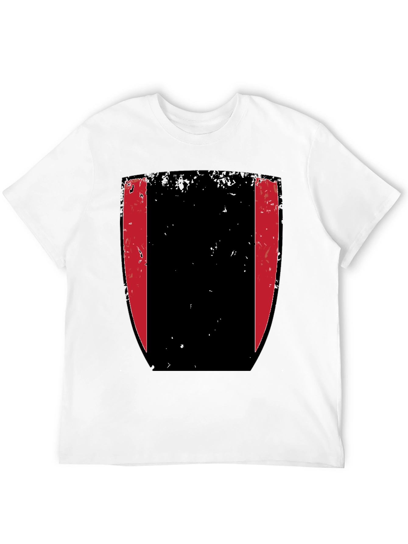 Shield Graphic Tee - Black Cotton Blend