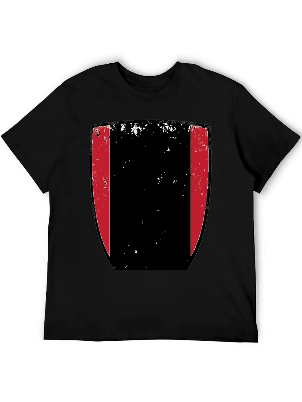 Shield Graphic Tee - Black Cotton Blend