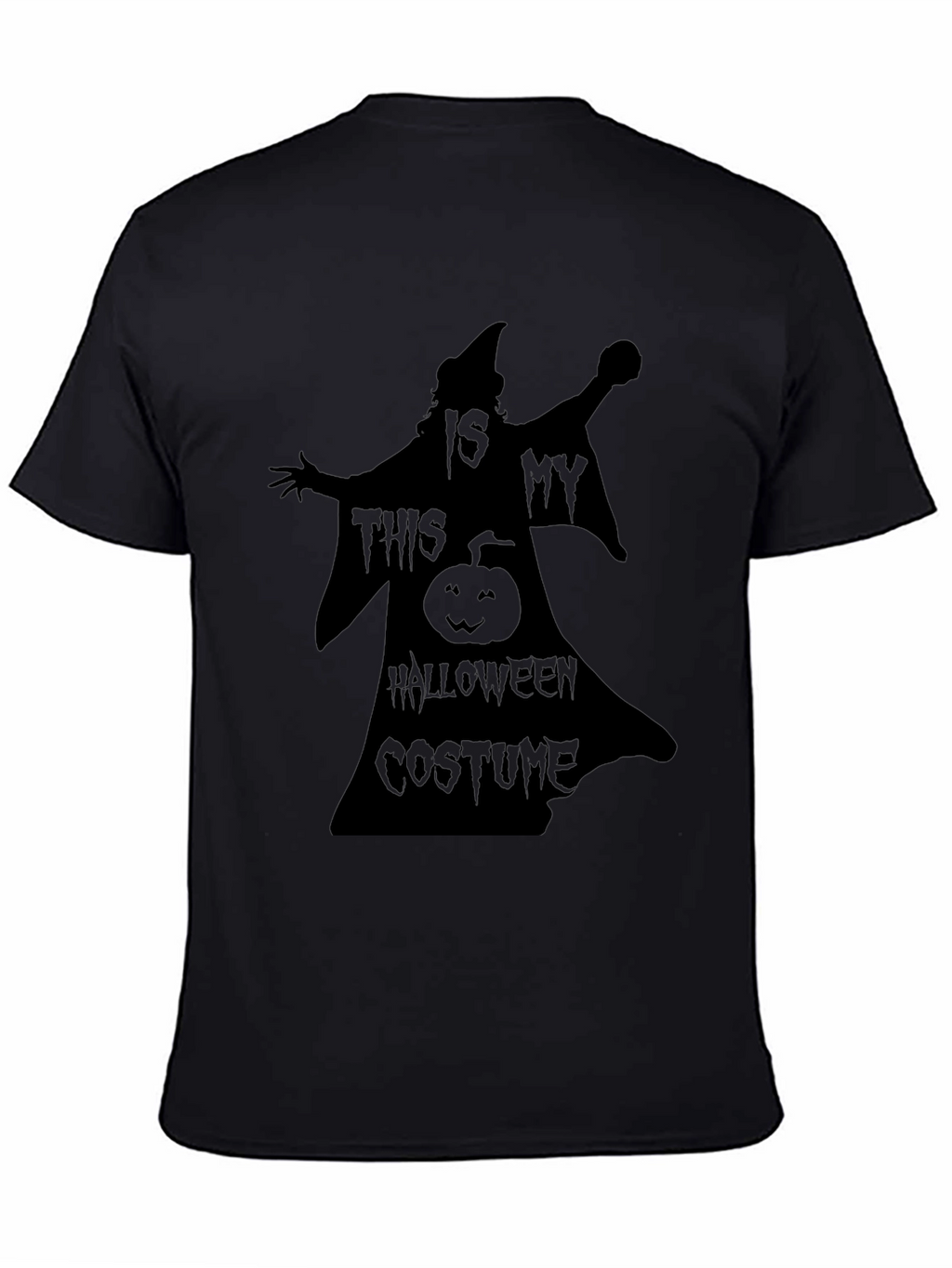 Halloween Costume T-Shirt - Witch Pumpkin Design