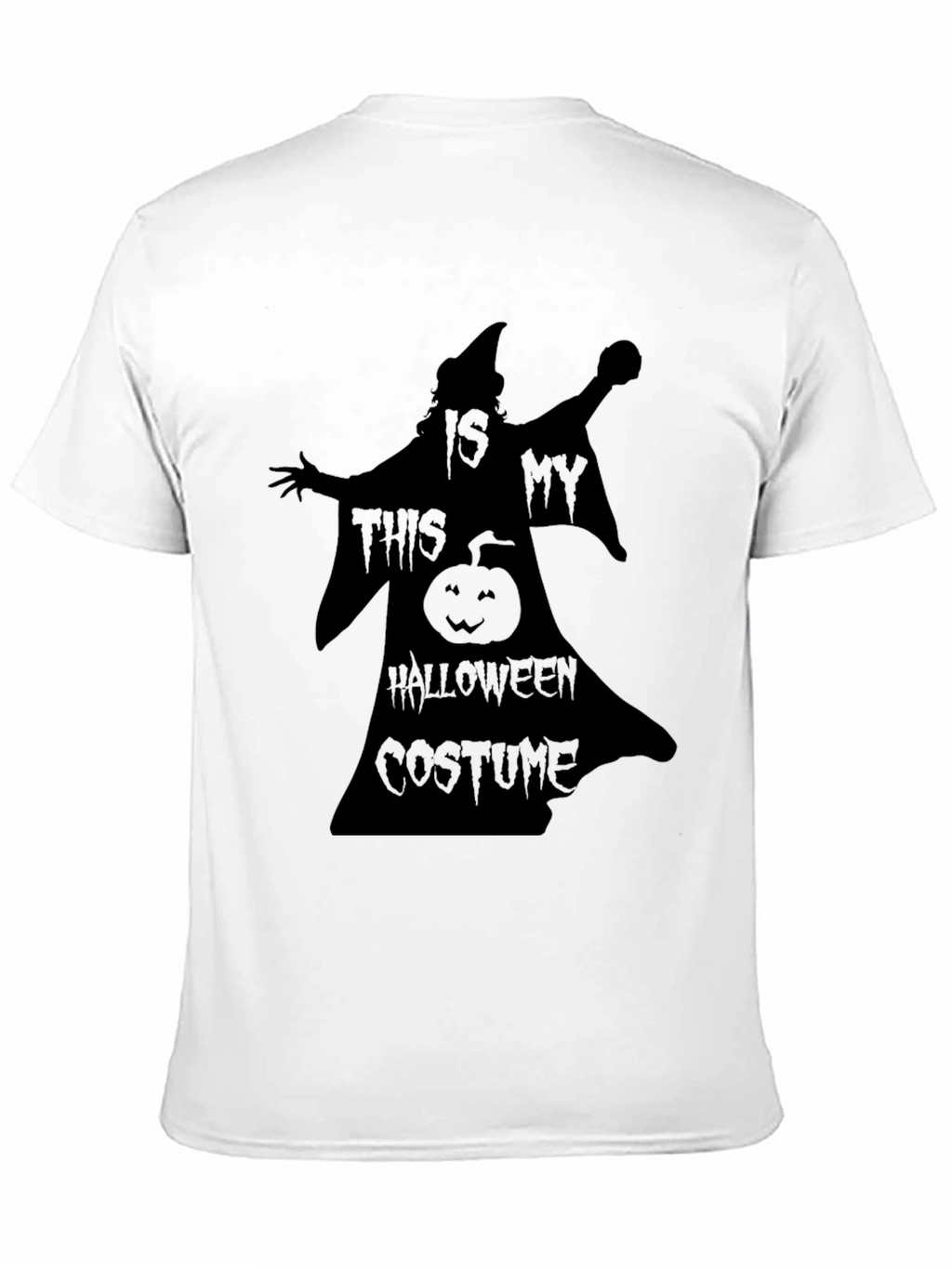 Halloween Costume T-Shirt - Witch Pumpkin Design