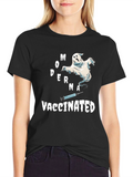 Moderna Vaccinated Ghost T-Shirt Funny Halloween