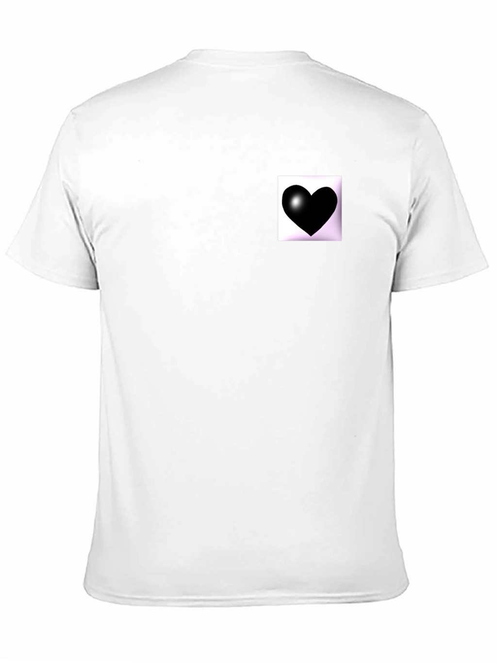 Black Heart Graphic Tee - Modern Style