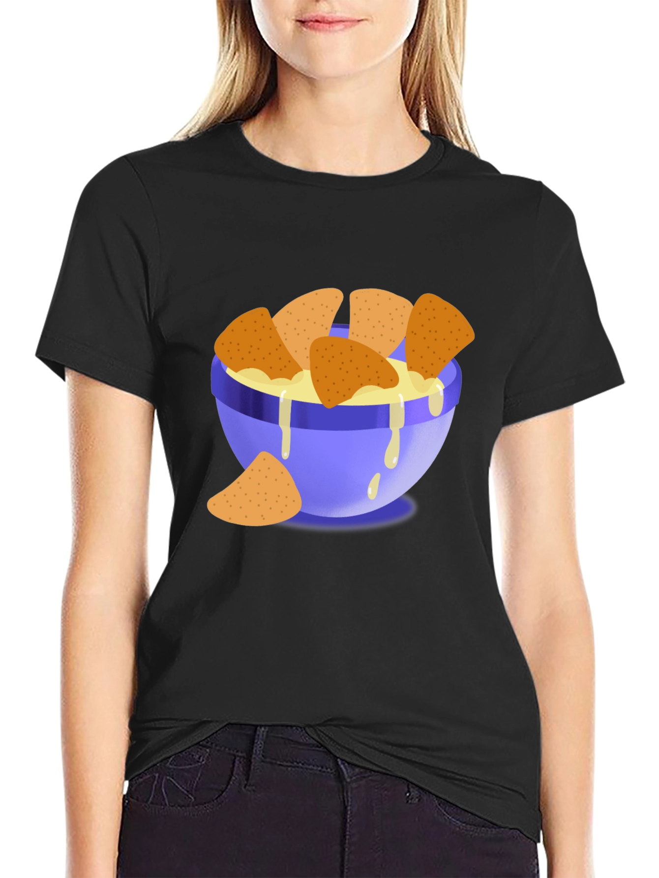 Nachos and Cheese Graphic T-Shirt