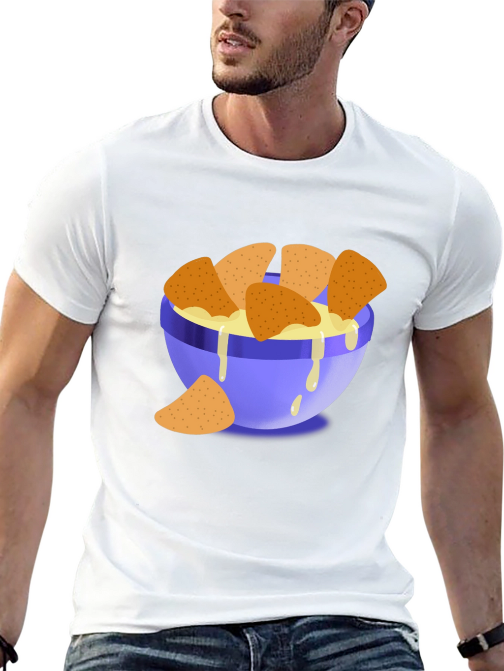 Nachos and Cheese Graphic T-Shirt