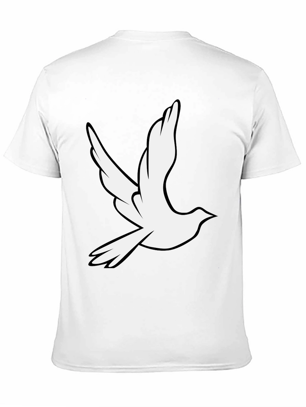 Dove Graphic Black T-Shirt