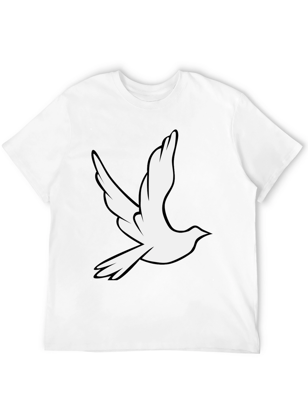 Dove Graphic Black T-Shirt