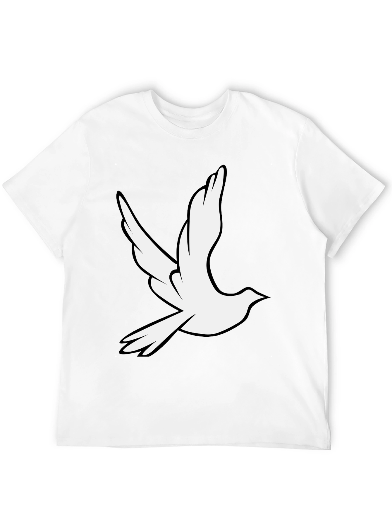 Dove Graphic Black T-Shirt