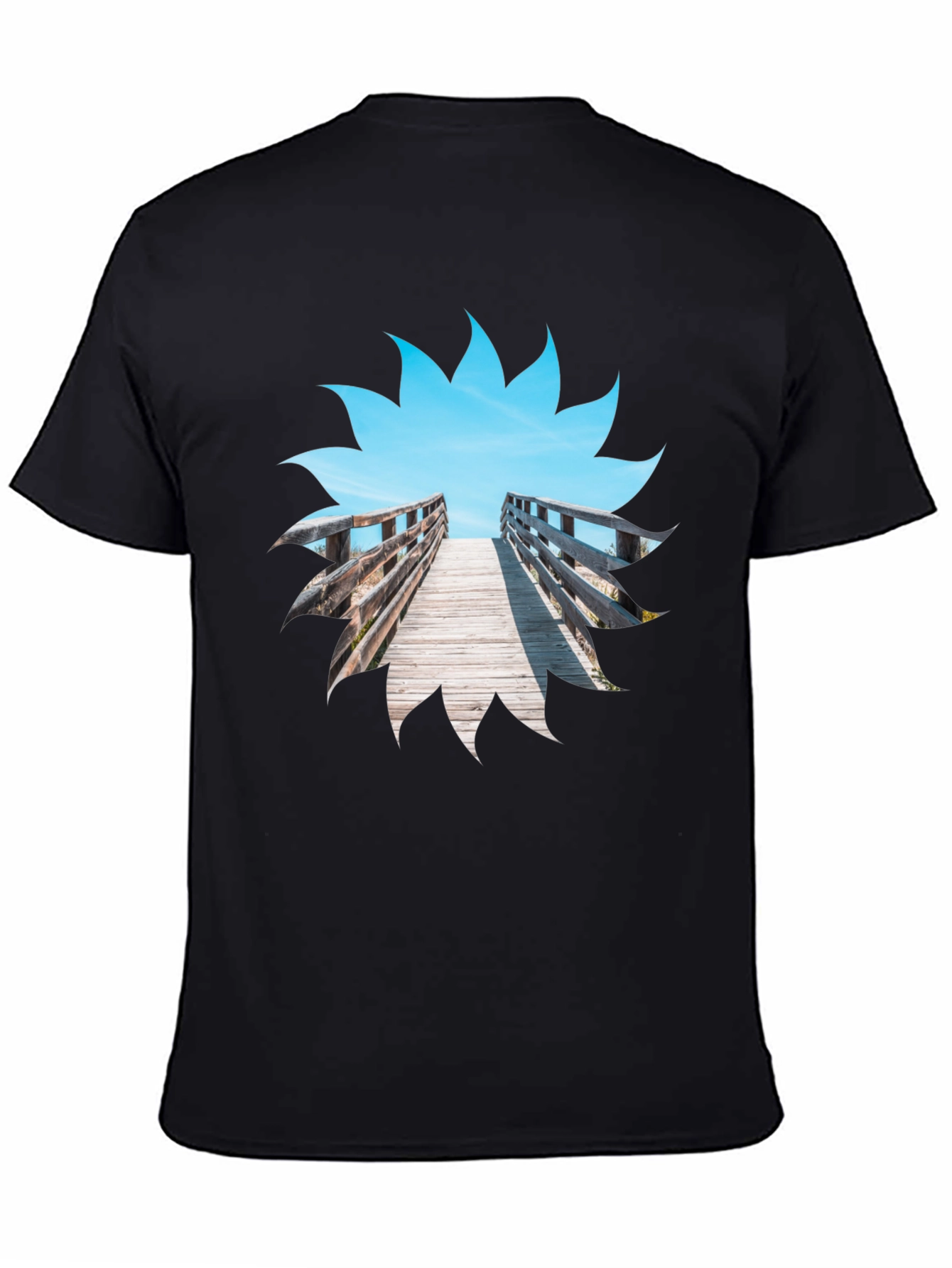Beach Boardwalk Graphic T-Shirt