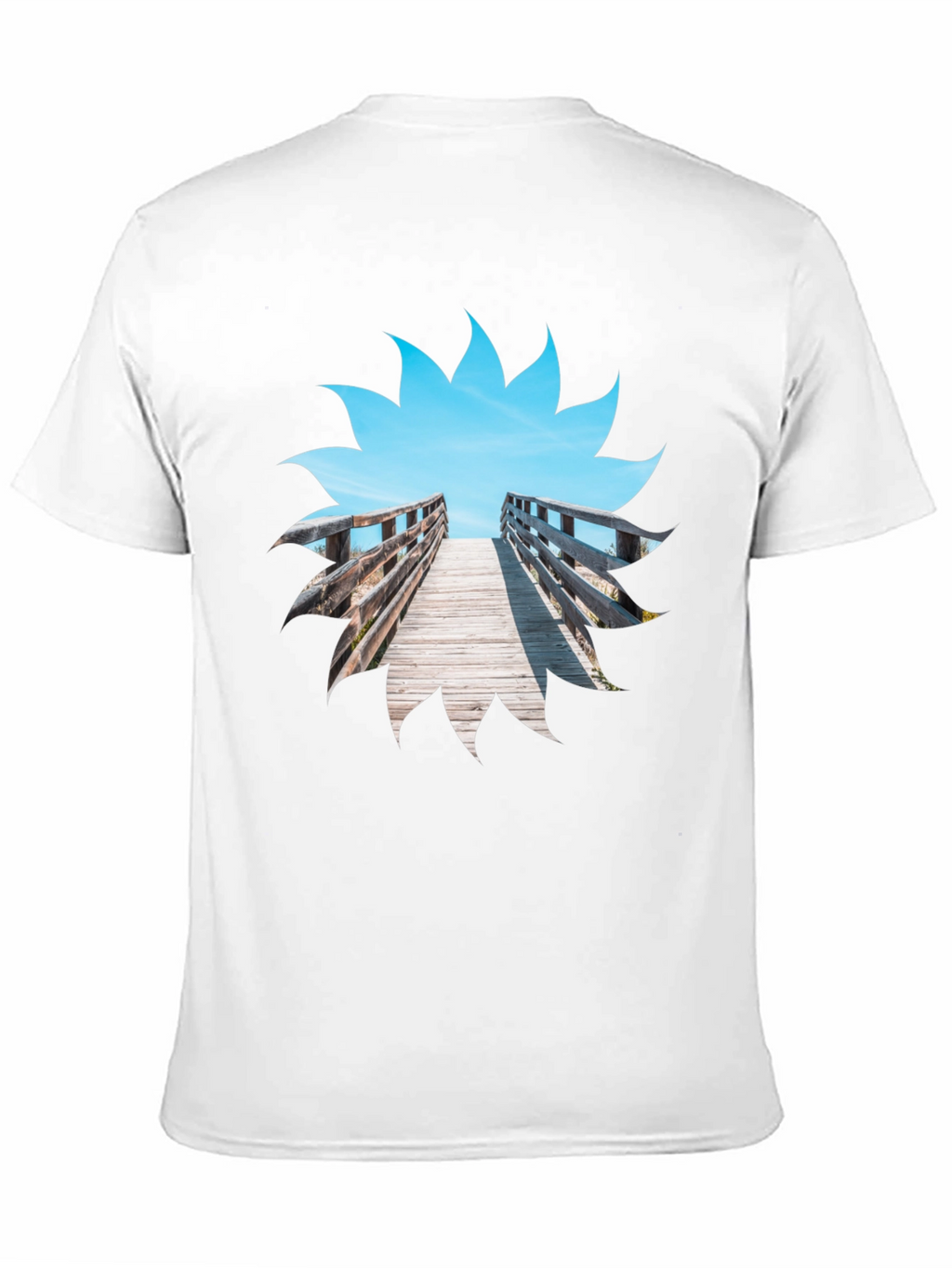 Beach Boardwalk Graphic T-Shirt