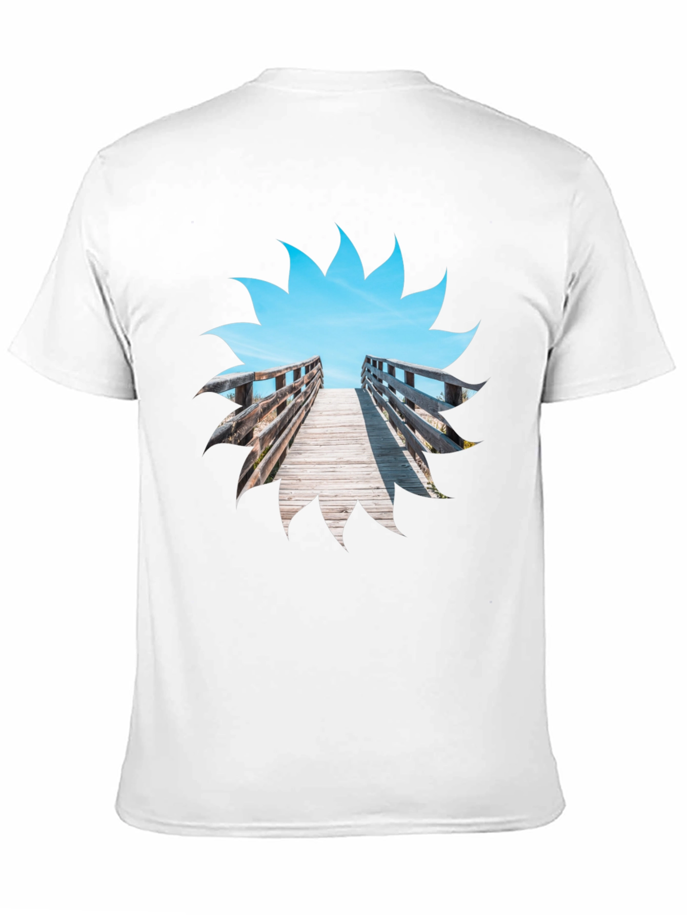 Beach Boardwalk Graphic T-Shirt