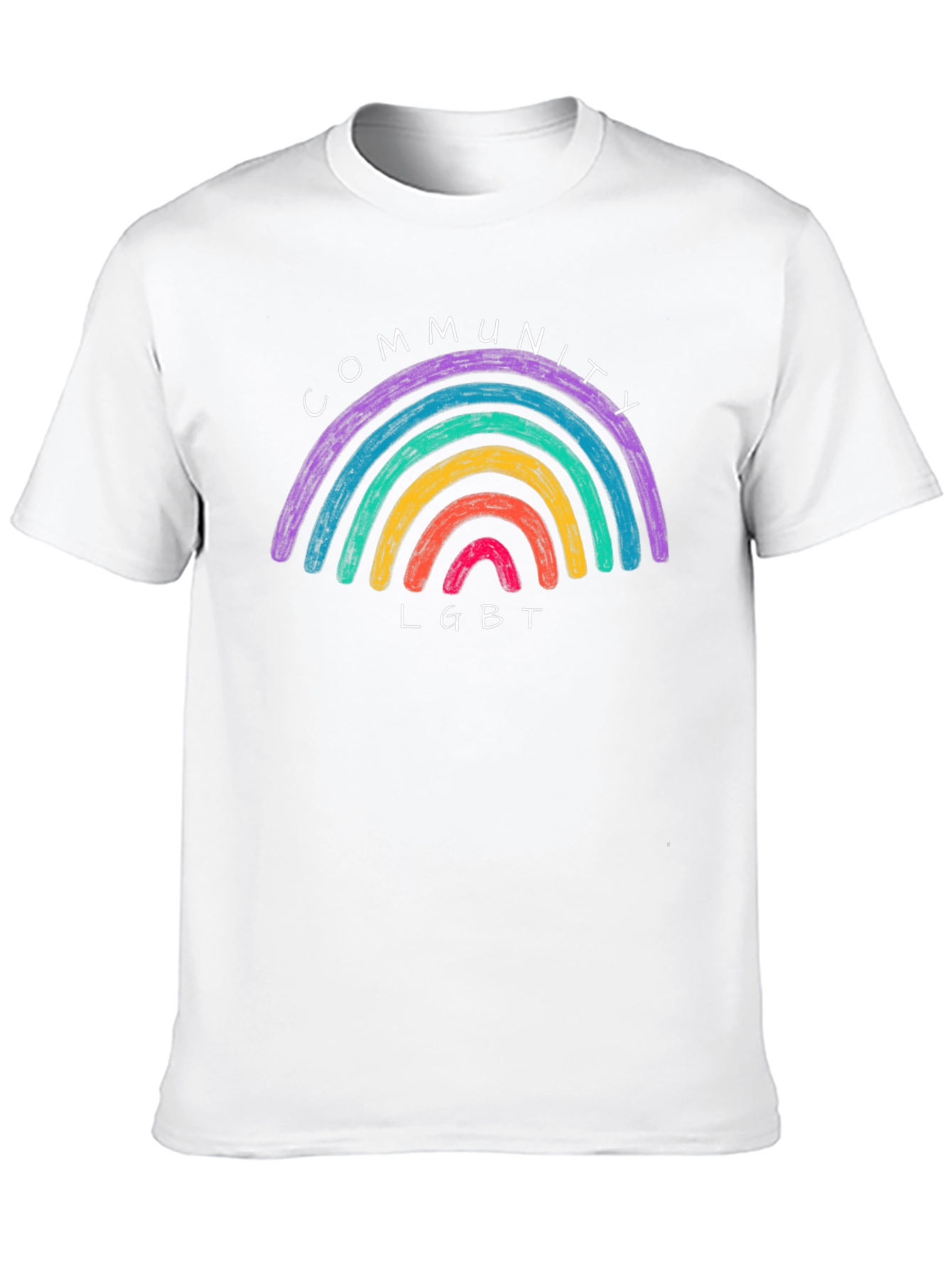 LGBT Community Pride Rainbow T-Shirt