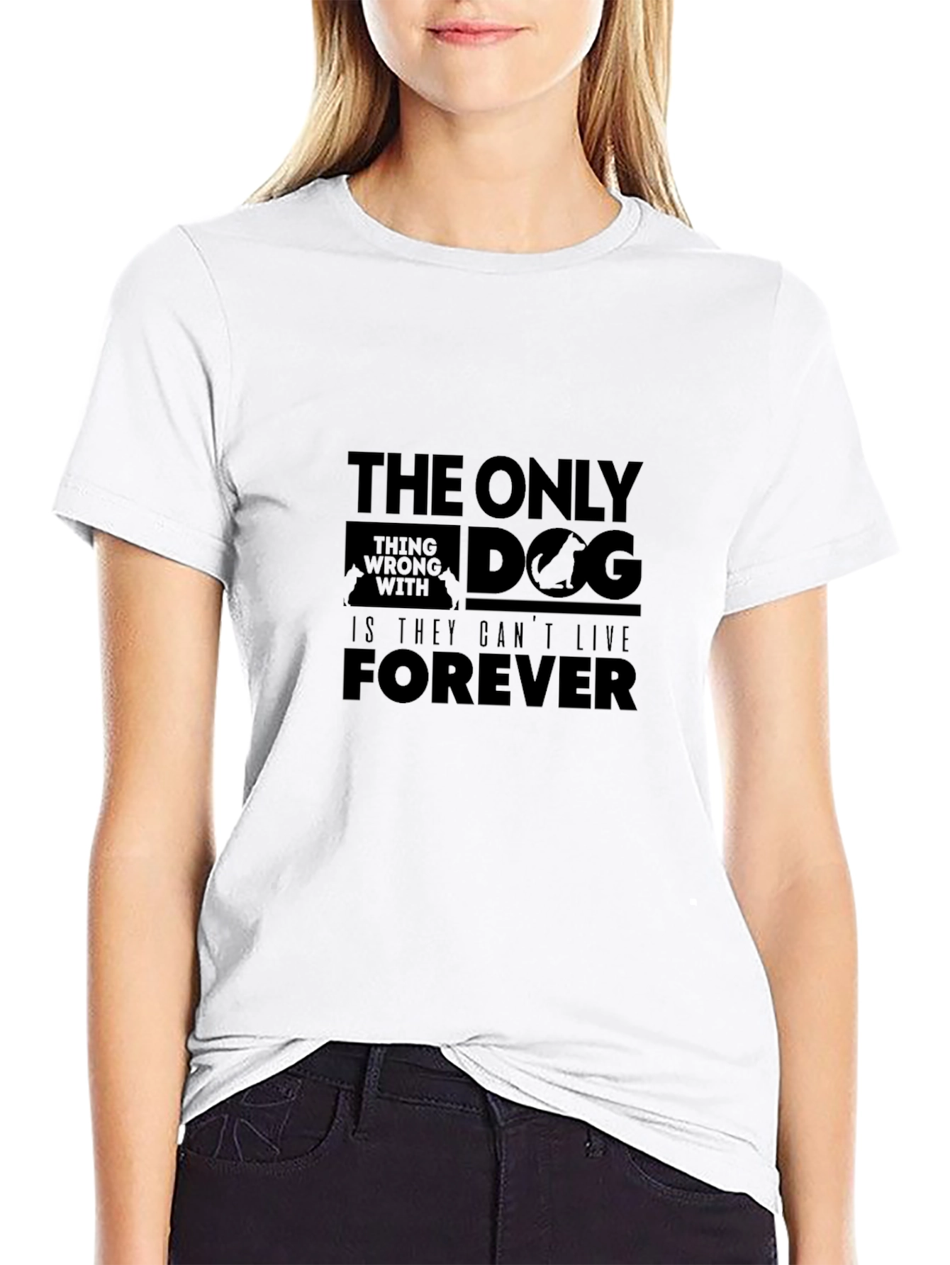 Dog Lover T-Shirt - Only Thing Wrong Is...