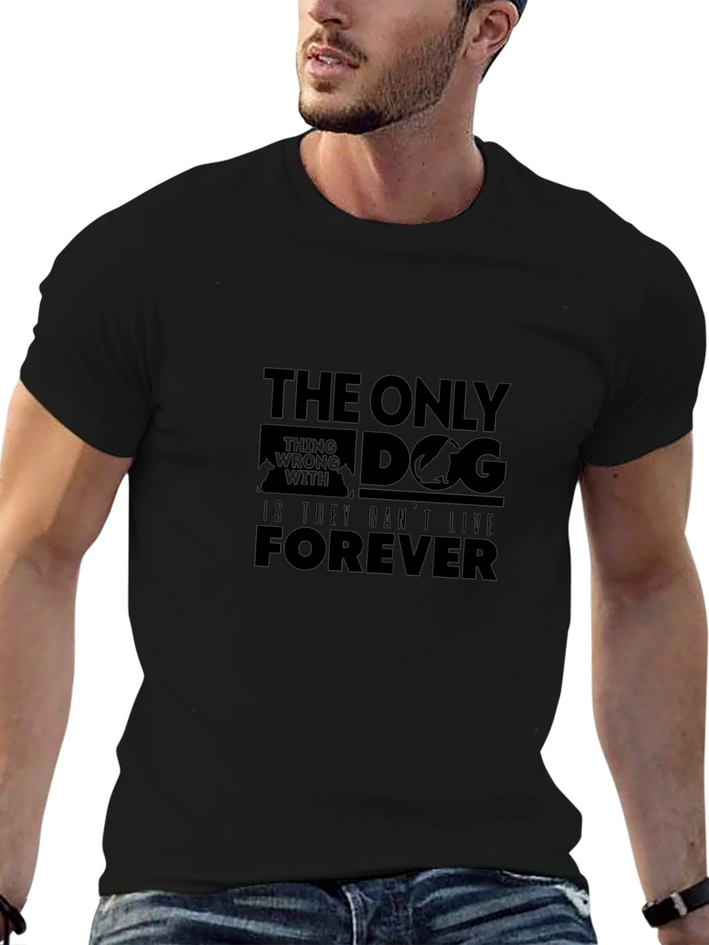 Dog Lover T-Shirt - Only Thing Wrong Is...