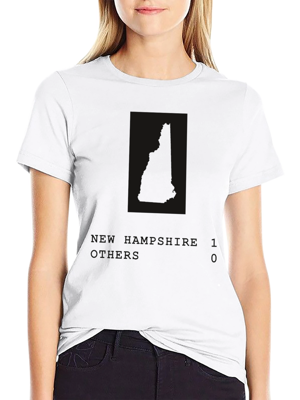 Plain Black Short-Sleeve T-Shirt
