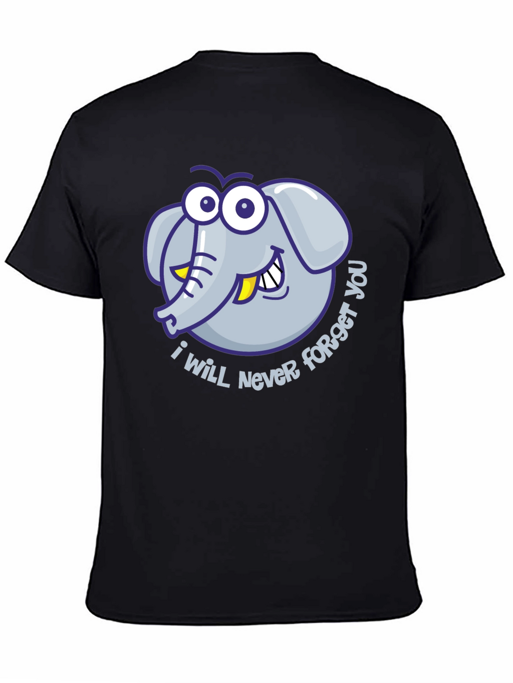 I Will Never Forget You Elephant Graphic Tee