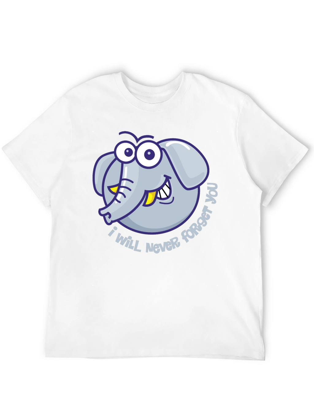 I Will Never Forget You Elephant Graphic Tee