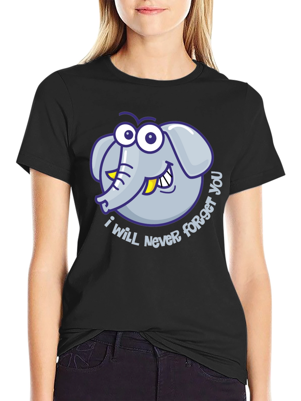 I Will Never Forget You Elephant Graphic Tee