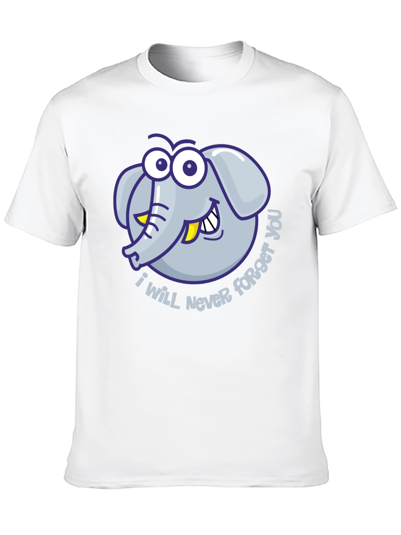 I Will Never Forget You Elephant Graphic Tee