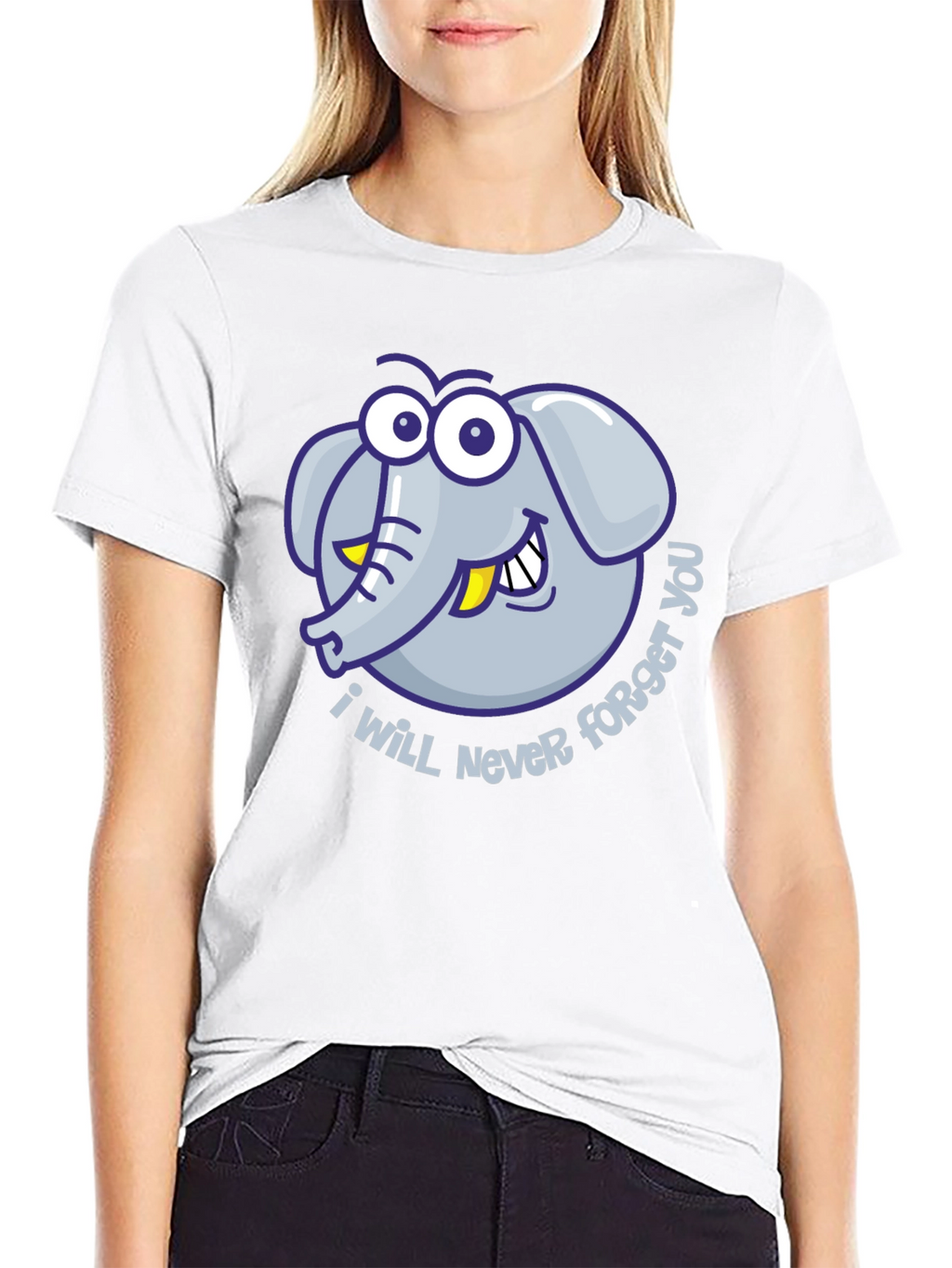 I Will Never Forget You Elephant Graphic Tee