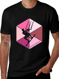 Kiteboarding Graphic Tee - Hexagon Design