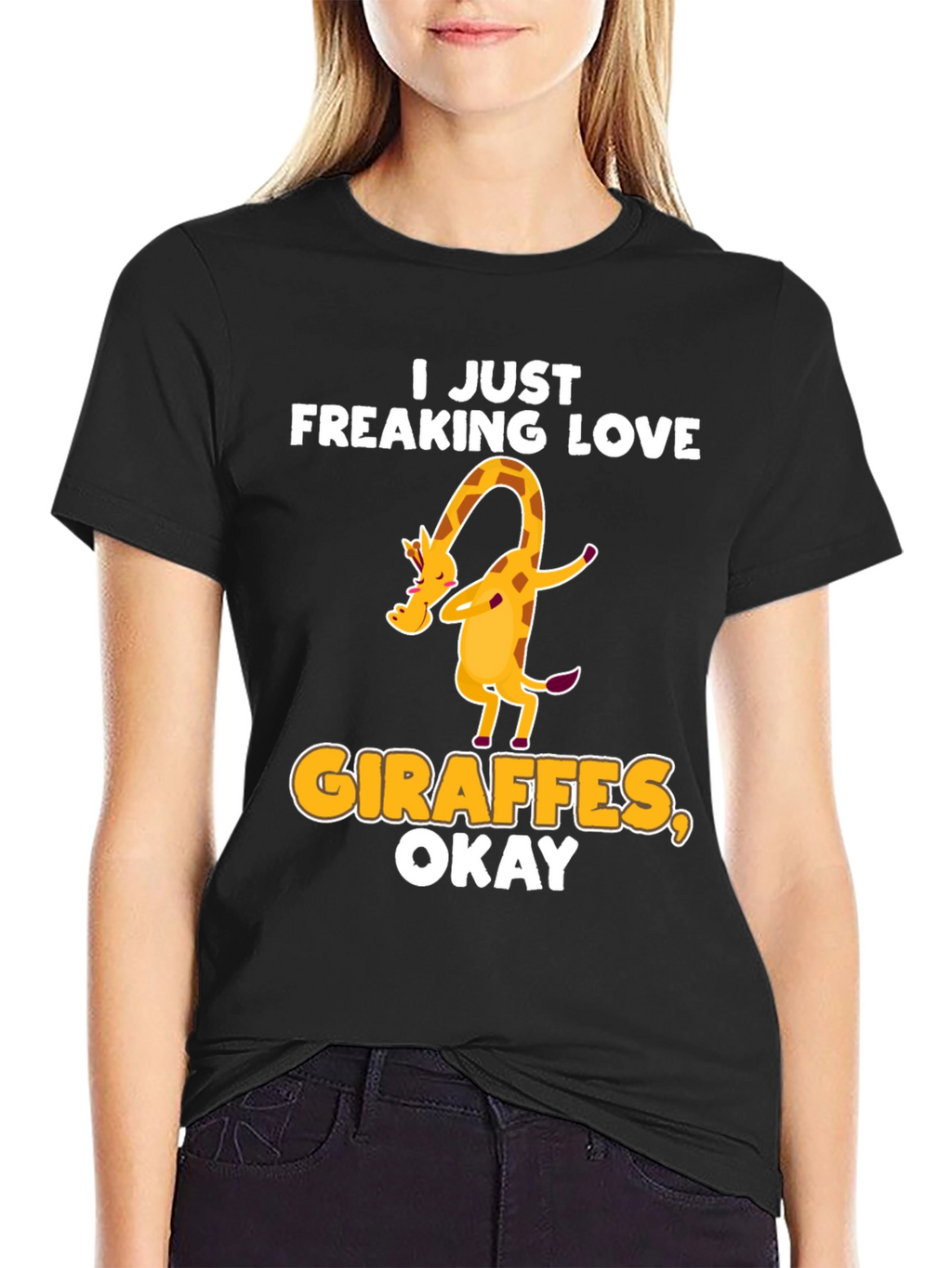 I Just Freaking Love Giraffes T-Shirt