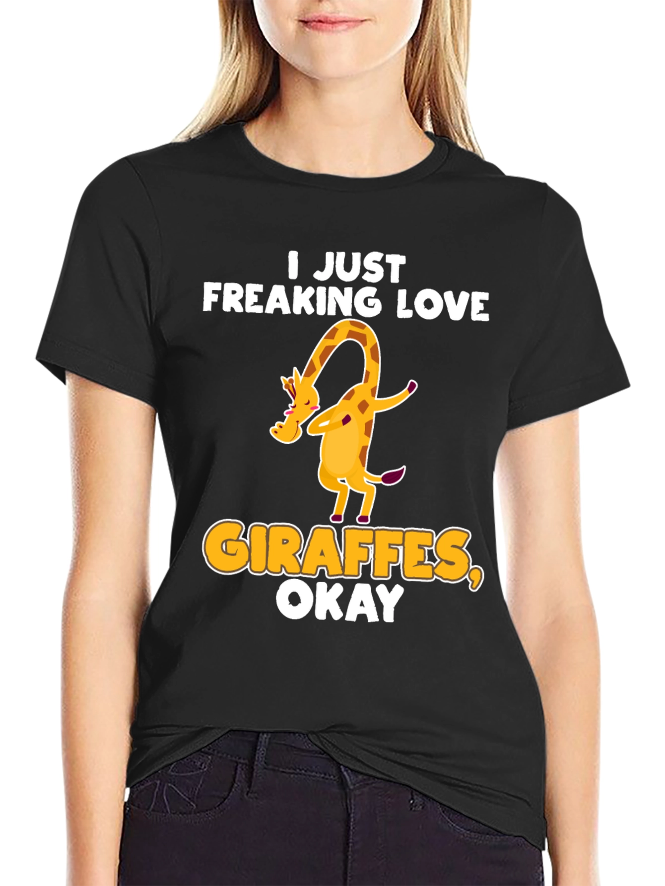 I Just Freaking Love Giraffes T-Shirt