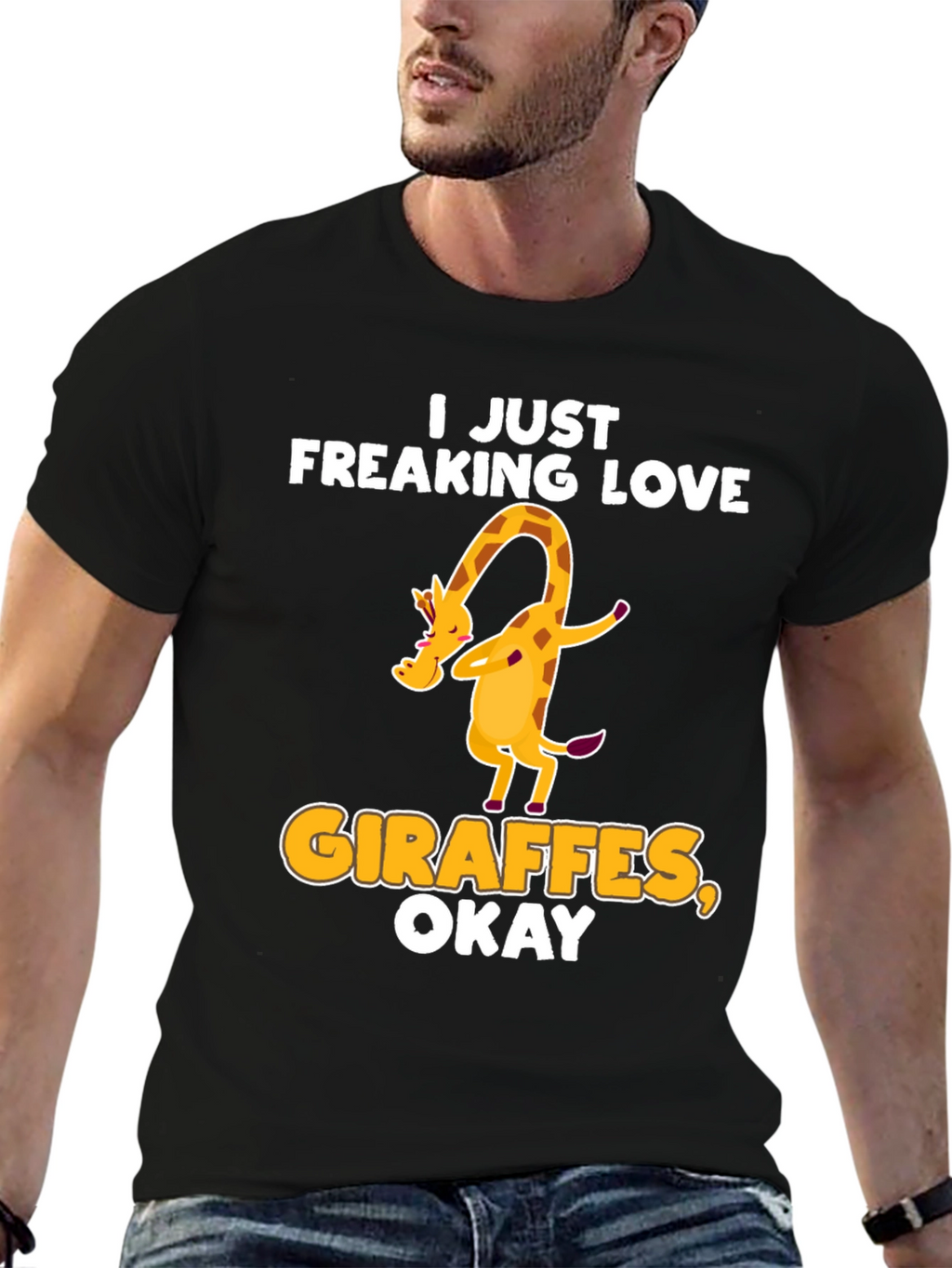 I Just Freaking Love Giraffes T-Shirt