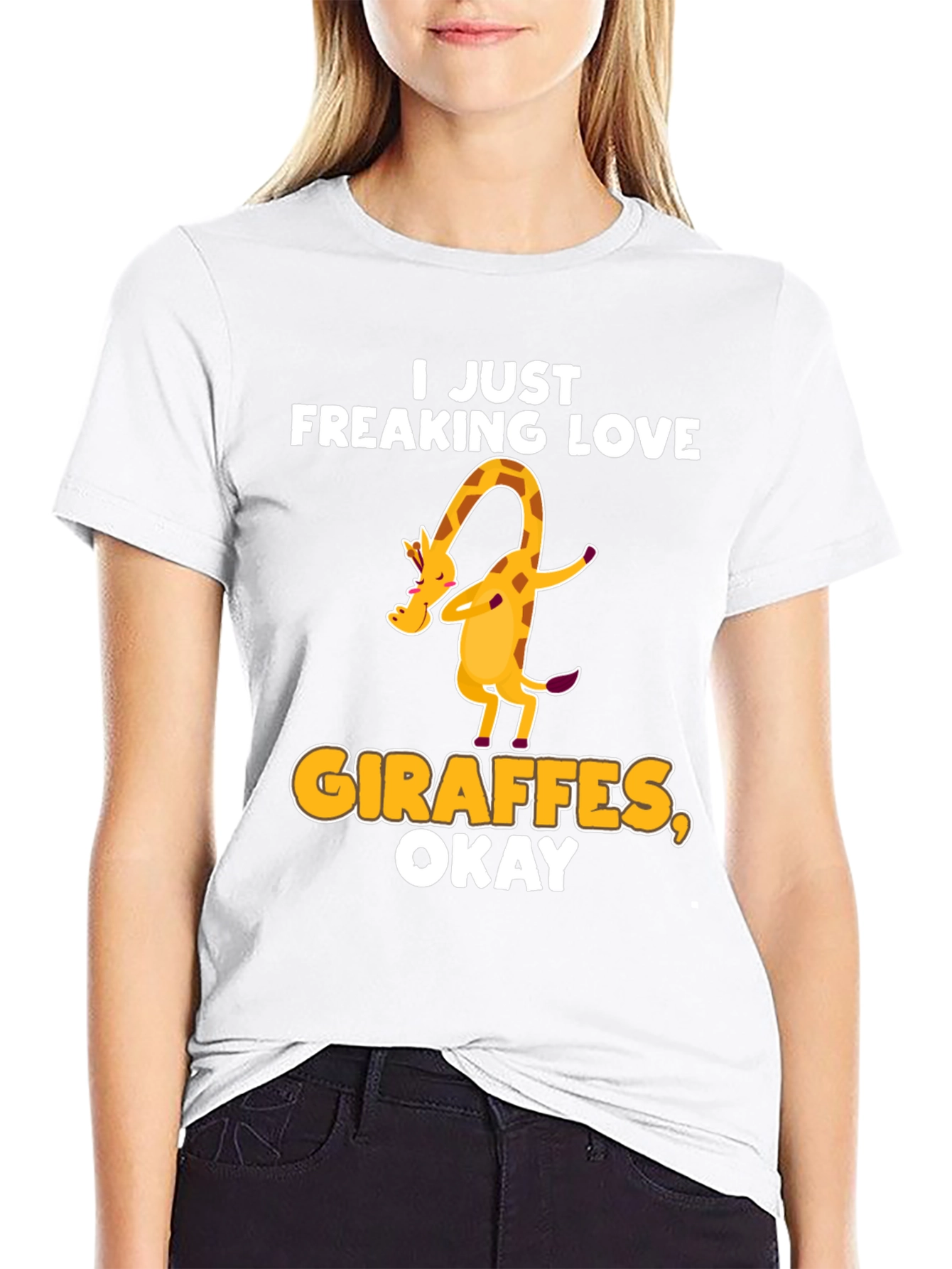 I Just Freaking Love Giraffes T-Shirt