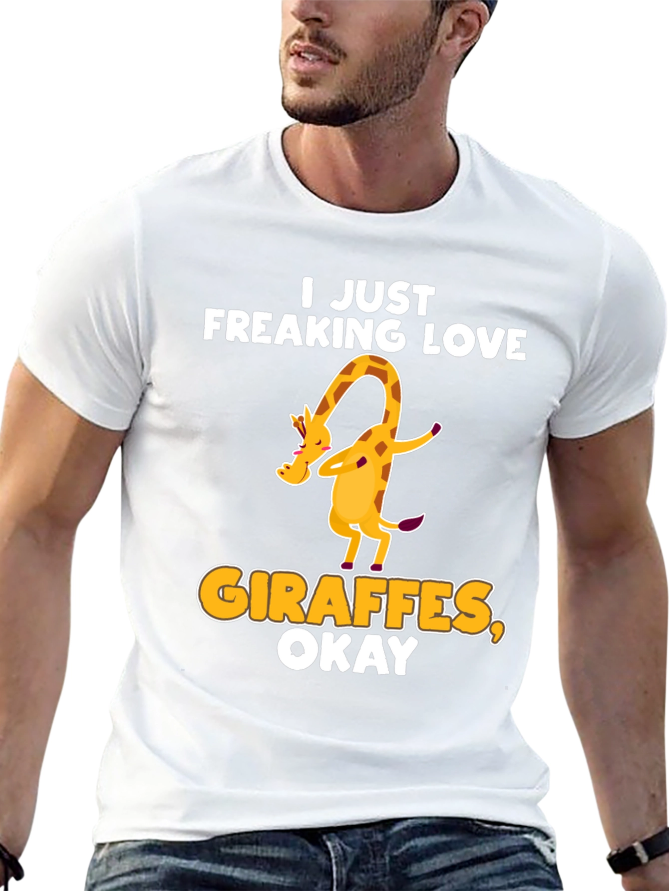 I Just Freaking Love Giraffes T-Shirt