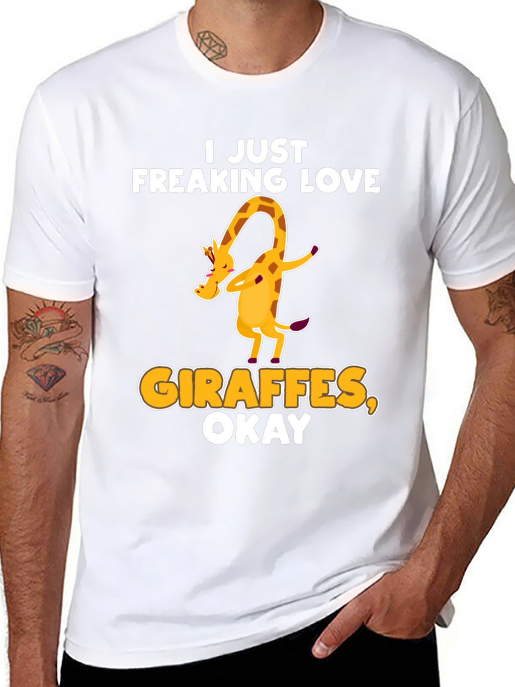 I Just Freaking Love Giraffes T-Shirt