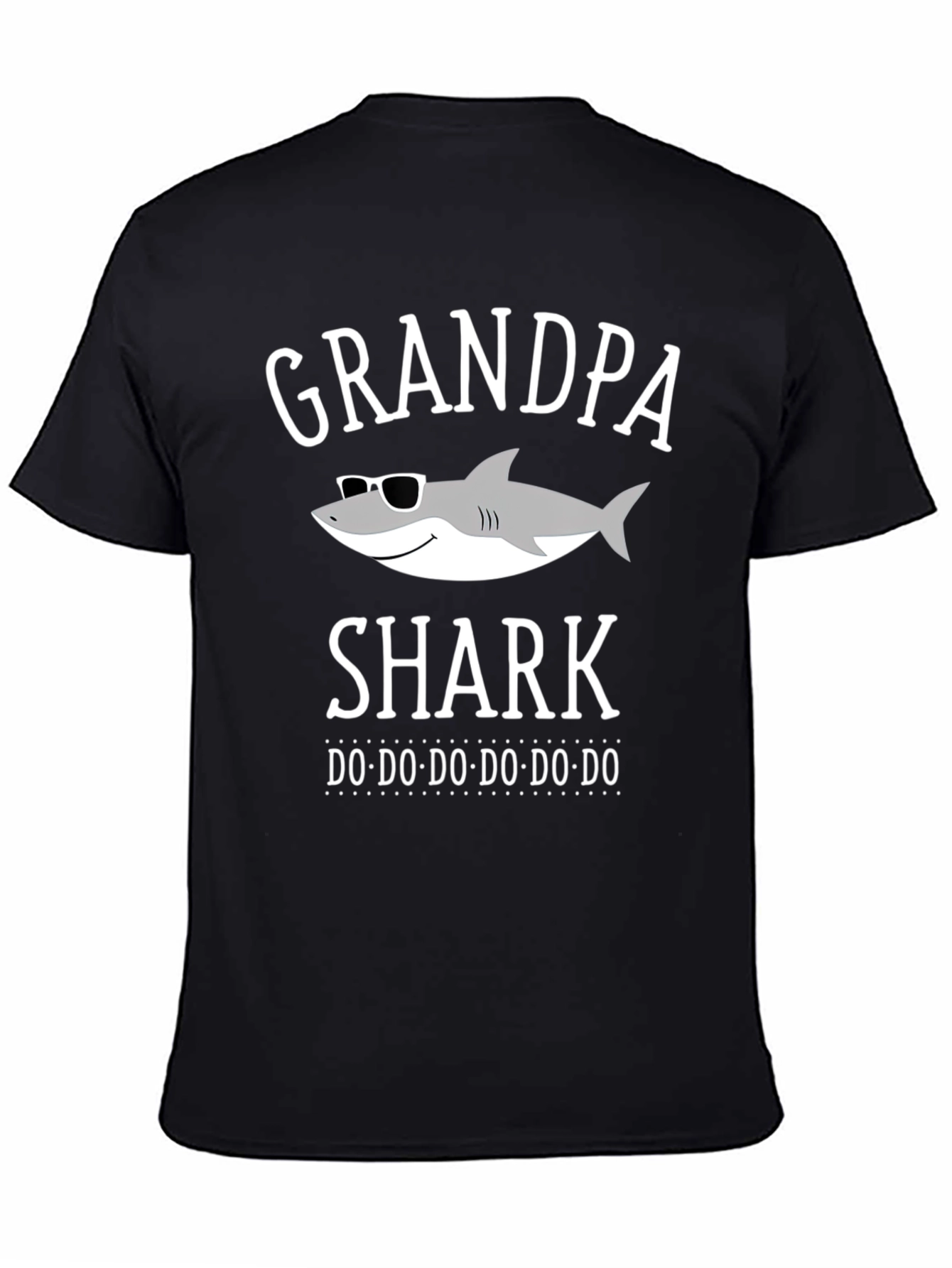 Grandpa Shark T-Shirt - Fun Novelty Tee