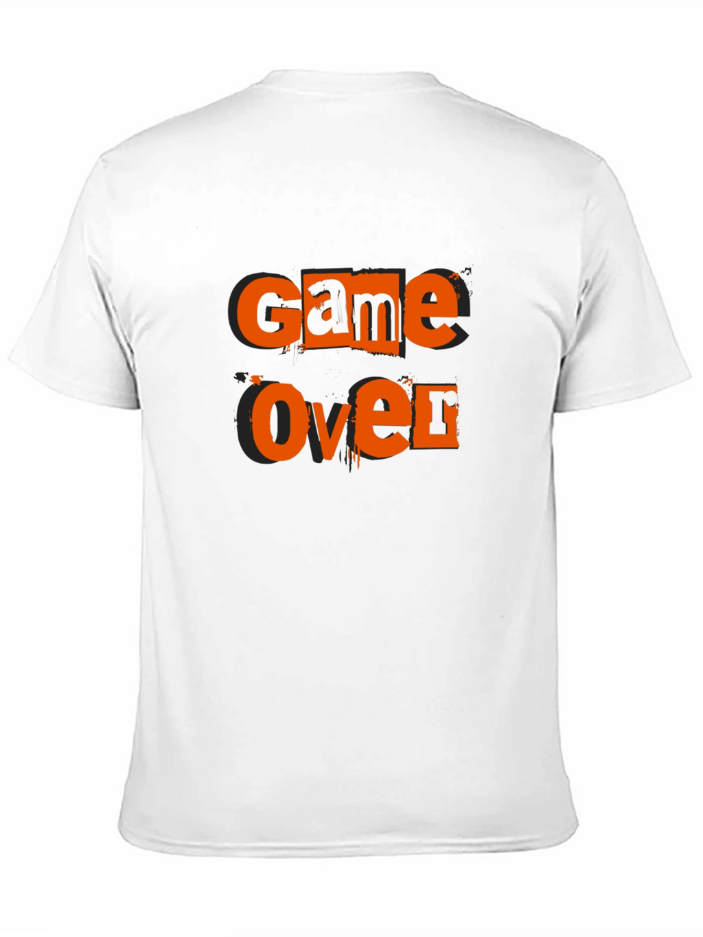 Game Over Black Graphic Tee
