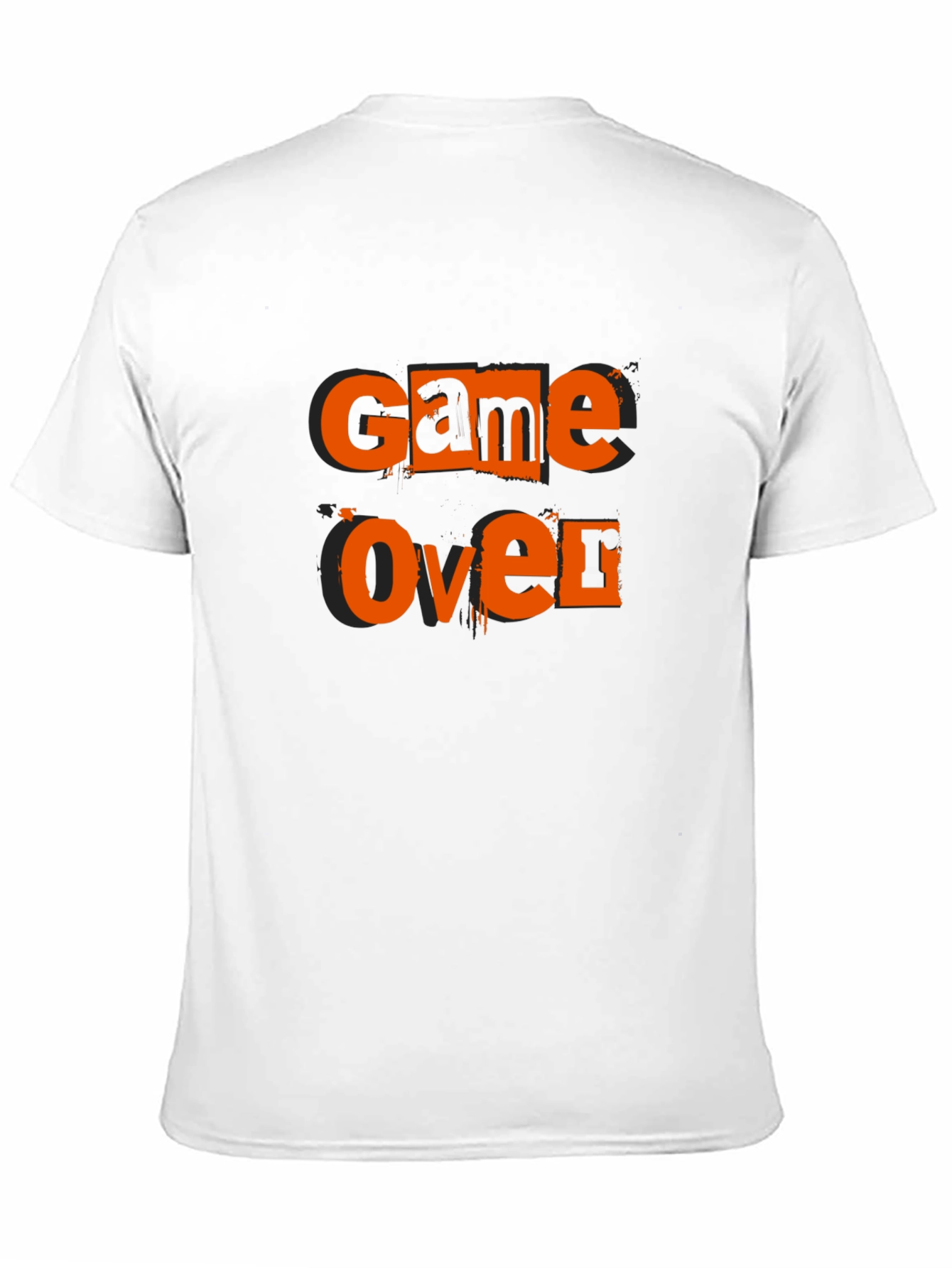 Game Over Black Graphic Tee