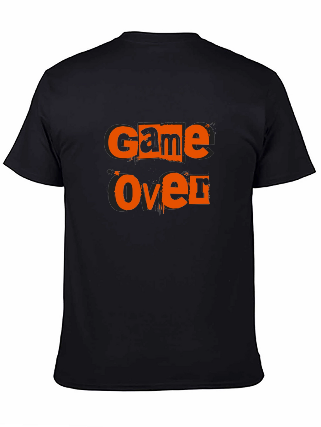 Game Over Black Graphic Tee