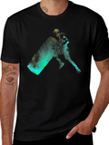 Tire Flip Graphic Tee - Black