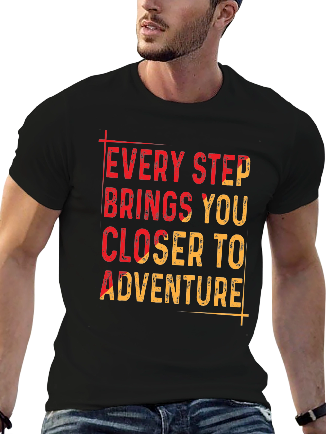 Adventure Awaits Tee - Every Step Graphic T-Shirt