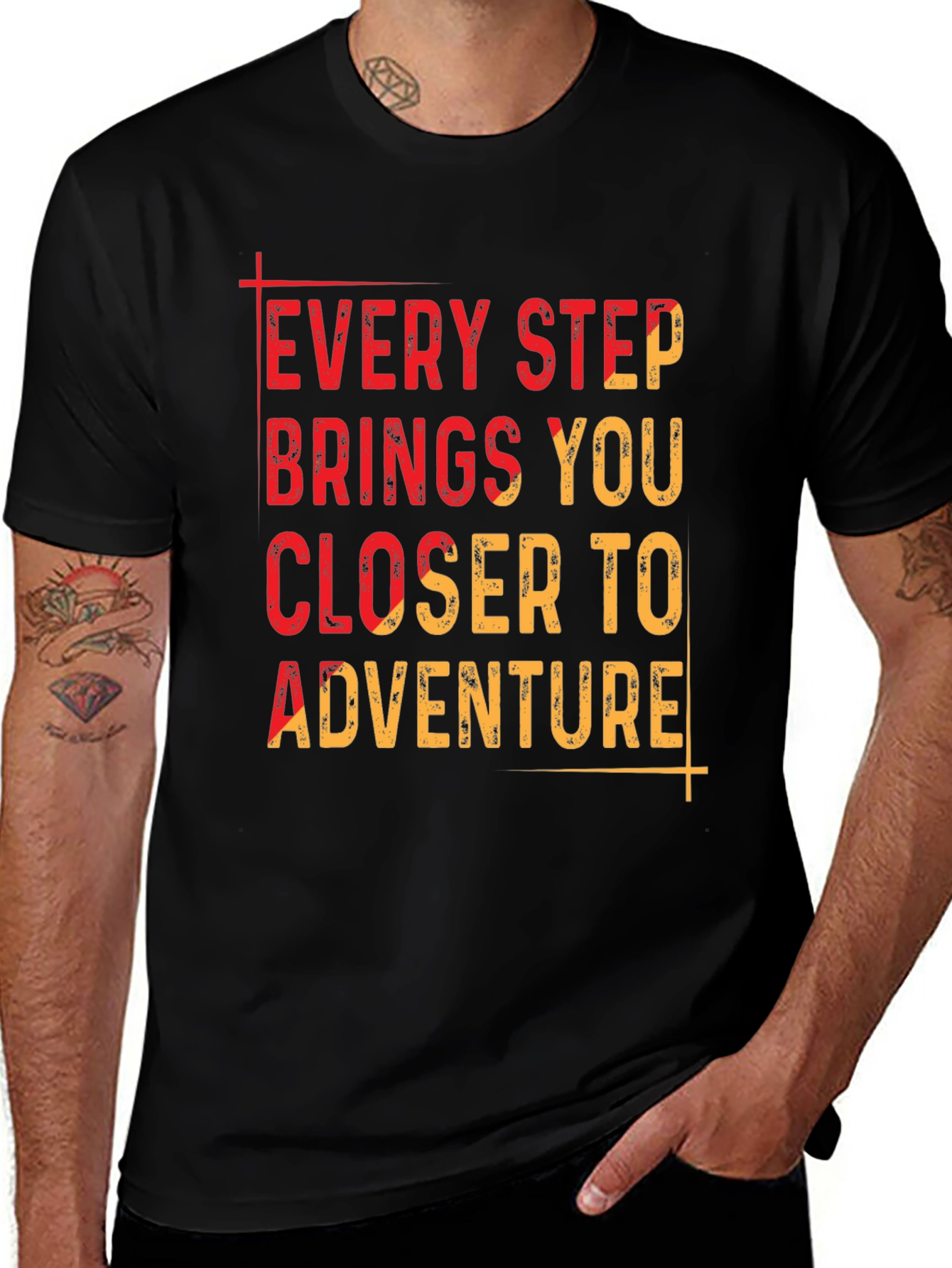 Adventure Awaits Tee - Every Step Graphic T-Shirt