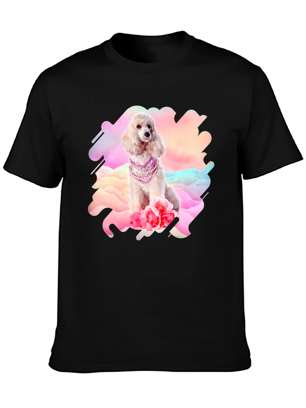 Poodle in Pearls Graphic Tee