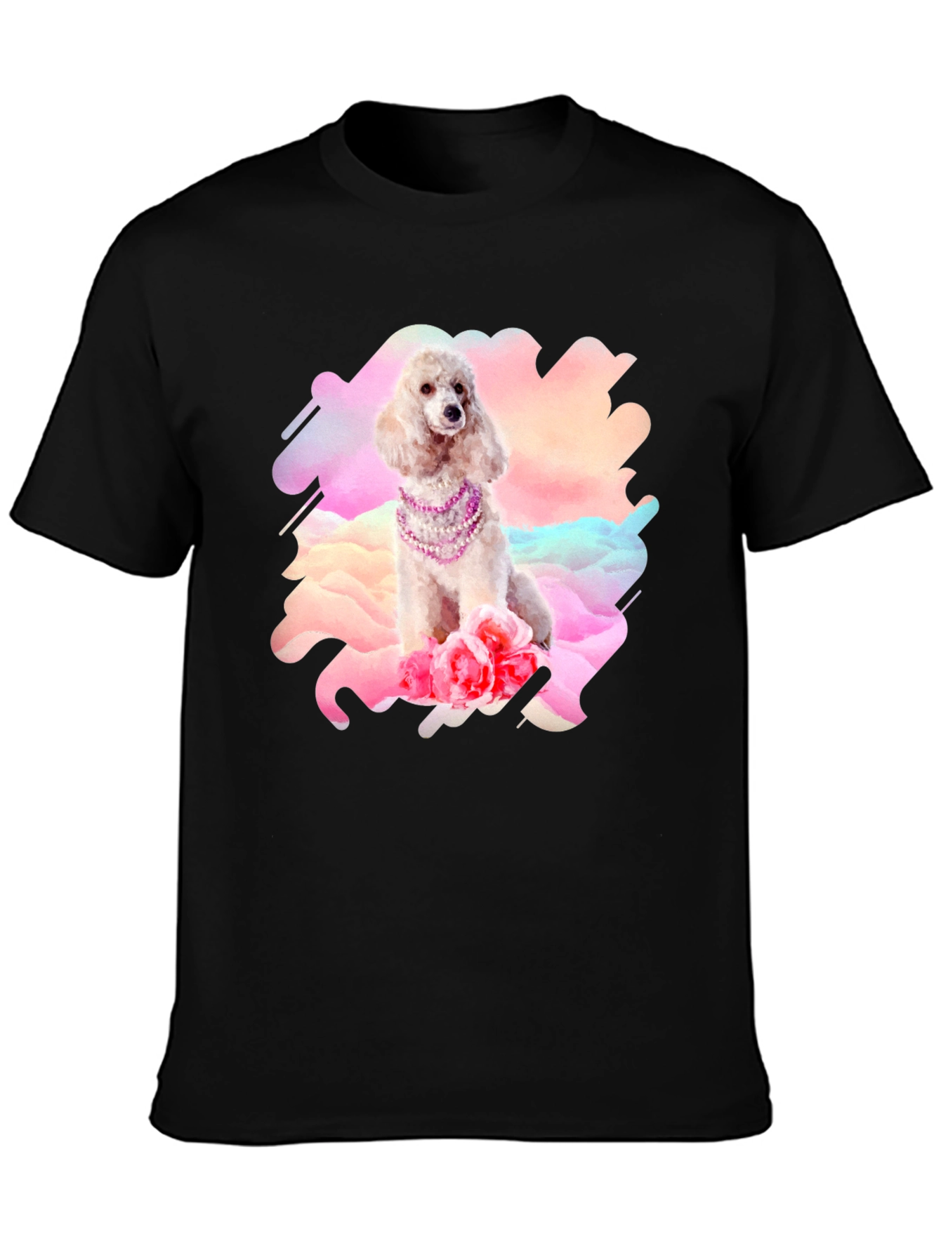 Poodle in Pearls Graphic Tee