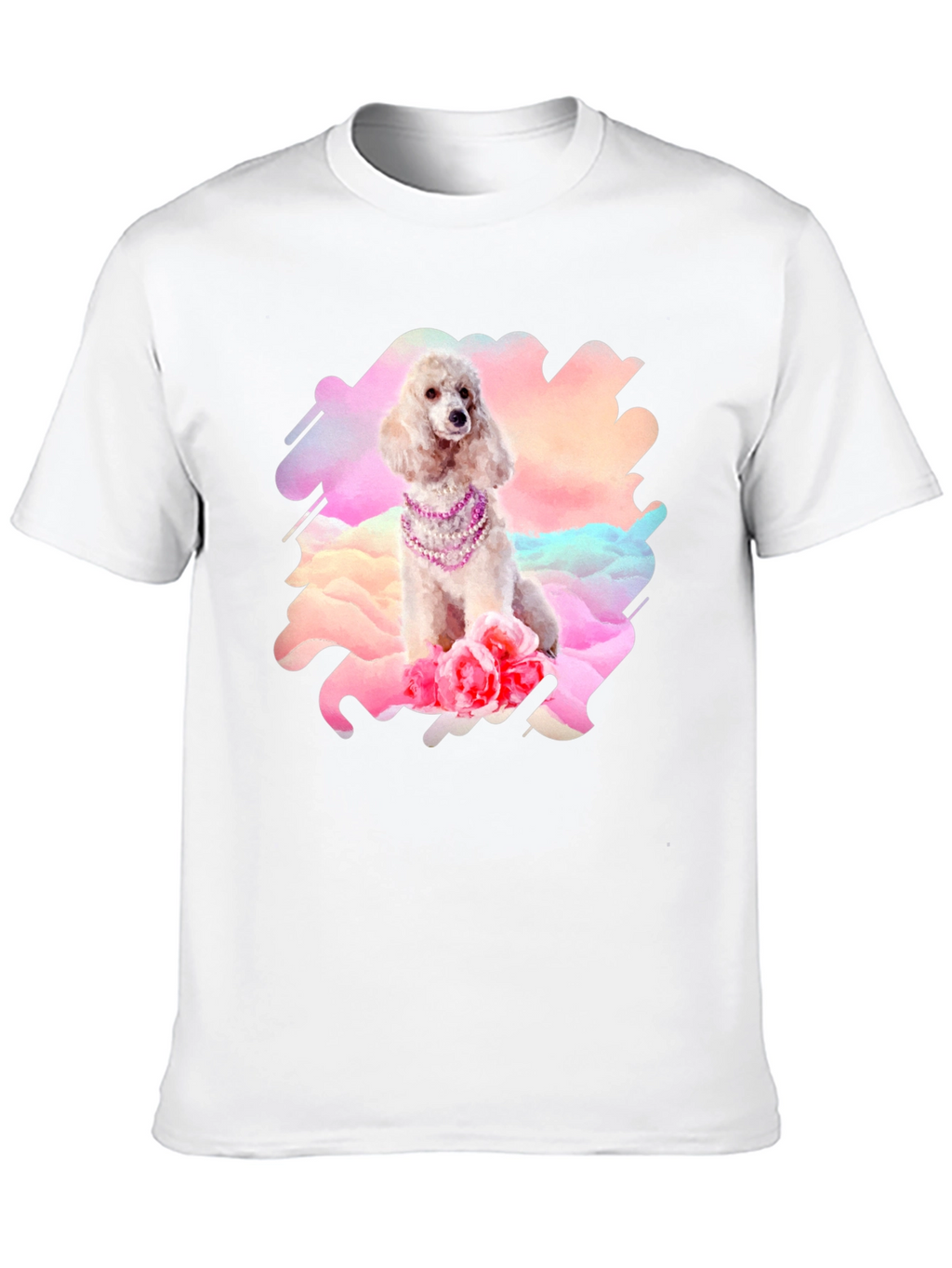 Poodle in Pearls Graphic Tee