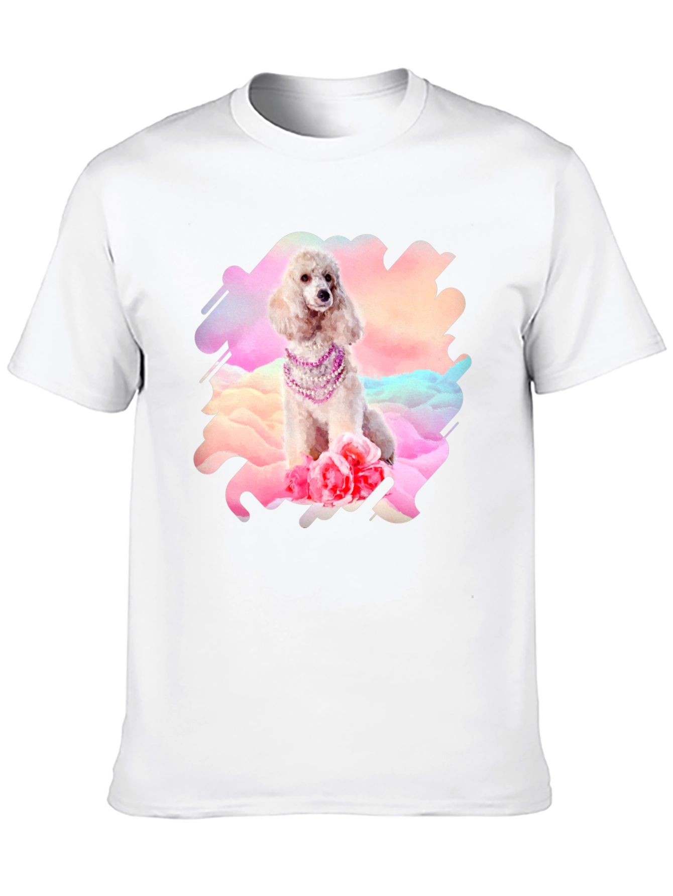 Poodle in Pearls Graphic Tee